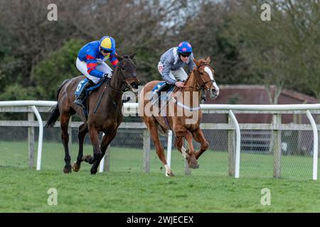 Wincanton Races 19 febbraio 2022 - gara 5 Foto Stock