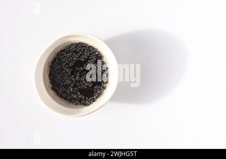 Semi germinati in acqua umida. Ingredienti alimentari sani. Foto Stock