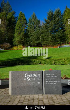 Vietnam Veterans of Oregon Memorial, Washington Park, Portland, Oregon Foto Stock