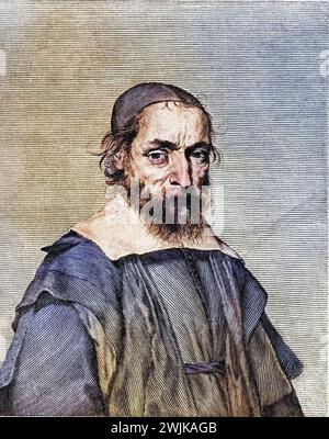 Nicolas Claude Fabri de Peiresc ( geb. 1) Dezember 1580 a Belgentier; gest. 24. Juni 1637 ad Aix-en-Provence) guerra ein Französischer Gelehrter, Astronom, Sammler, Antiquar und Mäzen, Historisch, Digital restaurierte Reproduktion von einer Vorlage aus dem 19. Jahrhundert, data record non dichiarata Foto Stock