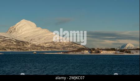 Montagne vicino a Nesna, Norvegia Foto Stock