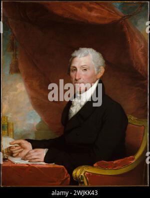 James Monroe Gilbert Stuart CA. 1820-22 Foto Stock