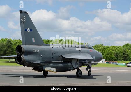 Lightning F6, XR728, Bruntingthorpe, Inghilterra, Regno Unito. Foto Stock