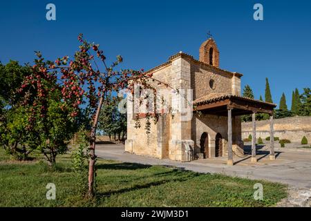 Eremo di Nuestra Señora de la Soledad, S. XVI, Berlanga de Duero, Soria, comunità autonoma di Castilla y León, Spagna, Europa Foto Stock