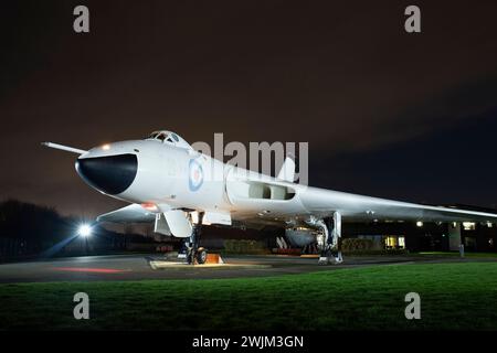 Avro Vulcan, B2, XM603, Avro Heritage Museum, Woodford, Stockport, Manchester, Inghilterra, Regno Unito, Foto Stock