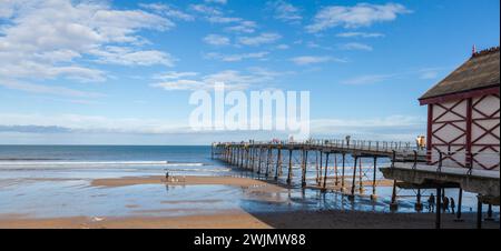 Saltburn by the Sea, England, UK Stock Photo