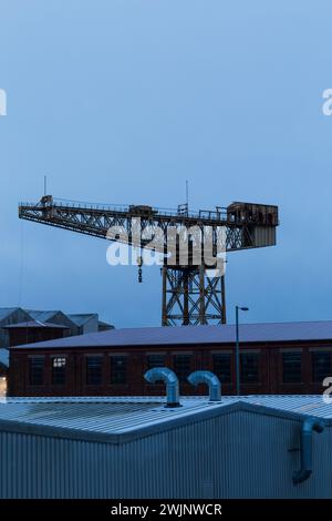 L'eredità industriale di Glasgow Foto Stock