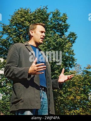 ALEXEI NAVALNY (1976-2024) avvocato russo e leader dell'opposizione nel 2006. Foto: Олег Козырев Foto Stock