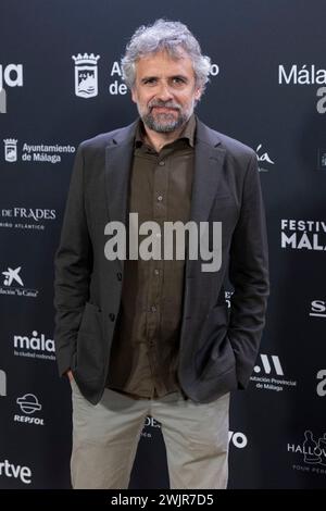 Madrid, Spagna. 15 febbraio 2024. Pau Durà partecipa al Malaga Film Festival 2024 Photocall al Teatro reale. Credito: SOPA Images Limited/Alamy Live News Foto Stock