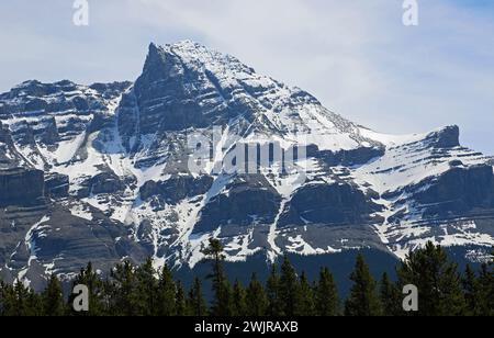 Monte Murchison, Montagne Rocciose, Canada Foto Stock