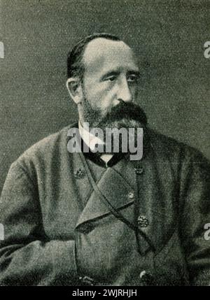 Alfred Edmund Brehm (1829-1884), zoologo e scrittore tedesco , (, ), Alfred Edmund Brehm (1829-1884), deutscher Zoologe und Schriftsteller Foto Stock