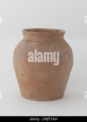 Vaso ovoide '. Terracotta. Vietnam-XE-Xive S. Parigi, museo Cernuschi. 72185-16 Jarre Ovow, oggetto vietnamita, terracotta Foto Stock