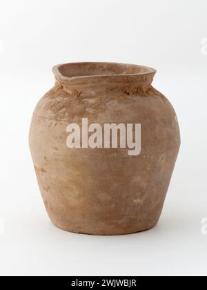 Vaso ovoide '. Terracotta. Vietnam-XE-Xive S. Parigi, museo Cernuschi. 72361-9 Jarre Ovow, oggetto vietnamita, terracotta Foto Stock