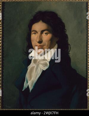 Secondo Joseph Boze. "Camille Desmoulins (1760-1794), politico francese". Olio su tela. Parigi, museo Carnavalet. 27108-10 politico, pubblicista, ritratto, rivoluzione francese, olio su tela Foto Stock