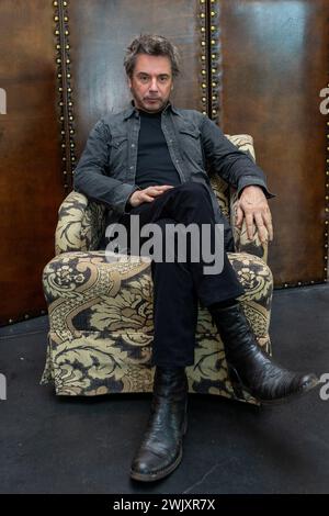 Jean-Michel Jarre partecipa alla presentazione del film D'ARTE A Journey into Sound, Soho House, 08.09.15 Foto Stock