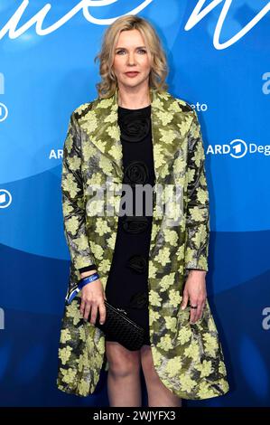 Veronica Ferres bei der ARD Blue Hour 2024 im Rahmen der Berlinale 2024 im Hotel Telegraphenamt. Berlino, 16.02.2024 *** Veronica Ferres all'ARD Blue Hour 2024 come parte della Berlinale 2024 presso l'Hotel Telegraphenamt Berlin, 16 02 2024 foto:XC.xNiehausx/xFuturexImagex Blue Hour 4407 Foto Stock