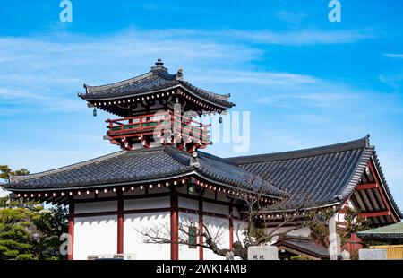 Tempio di stile tradizionale. Tokyo, Giappone. Foto Stock