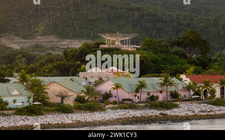 REPUBBLICA DOMINICANA - 1 gennaio 2024: La Repubblica Dominicana occupa metà dell'isola di Hispaniola con Haiti. È diventato uno dei più populisti Foto Stock