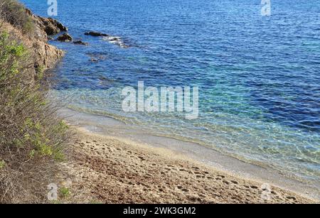 Sentiero del miter le Mourillon Toulon Provence Foto Stock