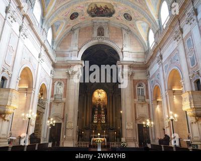 Altare, Igreja Paroquial de São Nicolau e São Julião, Chiesa di San Nicola, Lisbona, Lisboa, Lissabon, Lisszabon, Portogallo Foto Stock