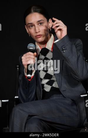 Valentina Belle Italien bei der Präsentation der 27. European Shooting Stars 2024 auf der Berlinale 2024 / 74. Internationale Filmfestspiele Berlin im Mövenpick Hotel. Berlino, 18.02.2024 *** Valentina Belle Italia alla presentazione delle 27 stelle del tiro europee 2024 al Berlinale 2024 74 Berlin International Film Festival presso il Mövenpick Hotel Berlin, 18 02 2024 foto:XC.xNiehausx/xFuturexImagex shooting Stars 4209 Foto Stock