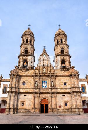 Basilica di nostra Signora di Zapopan vicino Guadalajara a Jalisco, Messico Foto Stock