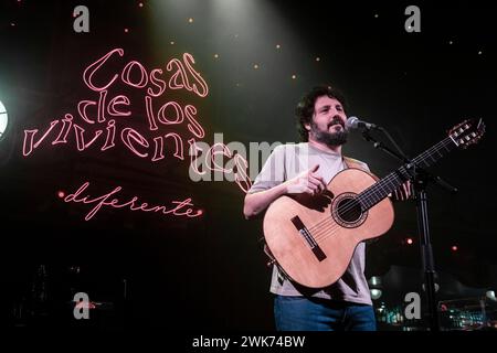 El Kanka si esibisce a la Paloma, Barcellona, 15 febbraio 2024. Fotografo: ALE Espaliat Foto Stock