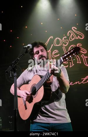 El Kanka si esibisce a la Paloma, Barcellona, 15 febbraio 2024. Fotografo: ALE Espaliat Foto Stock