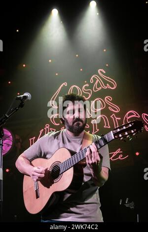 El Kanka si esibisce a la Paloma, Barcellona, 15 febbraio 2024. Fotografo: ALE Espaliat Foto Stock