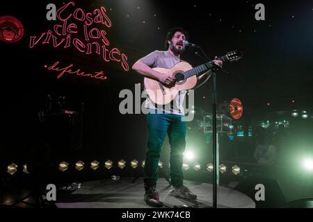El Kanka si esibisce a la Paloma, Barcellona, 15 febbraio 2024. Fotografo: ALE Espaliat Foto Stock