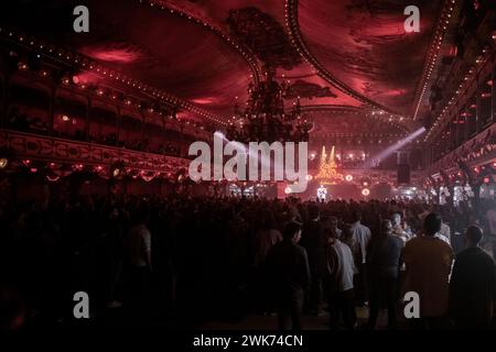 El Kanka si esibisce a la Paloma, Barcellona, 15 febbraio 2024. Fotografo: ALE Espaliat Foto Stock