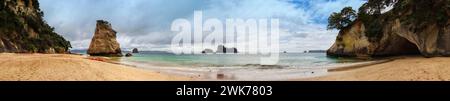 Cathedral Cove, Coromandel, Hahei Beach, Neuseeland Foto Stock