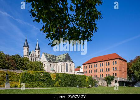 Bilder aus der Landeshauptstadt Magdeburg Foto Stock