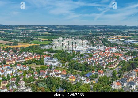 Veduta della città universitaria di Weingarten vicino a Ravensburg, nell'alta Svevia Foto Stock