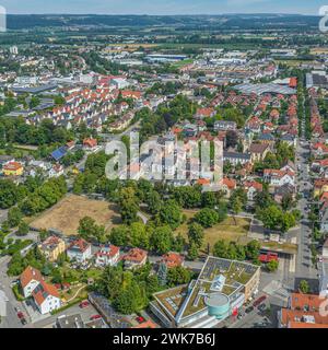 Veduta della città universitaria di Weingarten vicino a Ravensburg, nell'alta Svevia Foto Stock