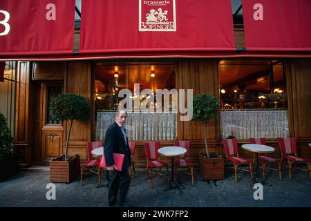 FRANCIA / IIe-de-France/Parigi/Brasserie esterna Bofinger in Piazza Bastille. Foto Stock