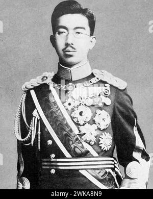 EMPEROOR HIROHITO DEL GIAPPONE (1901-1989) NEL 1905 Foto Stock