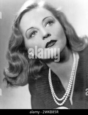 TALLULAH BANKHEAD (1902-1968) attrice teatrale e cinematografica statunitense intorno al 1941 Foto Stock