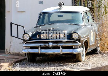 Storica Erie Street a Lowell, Arizona Foto Stock