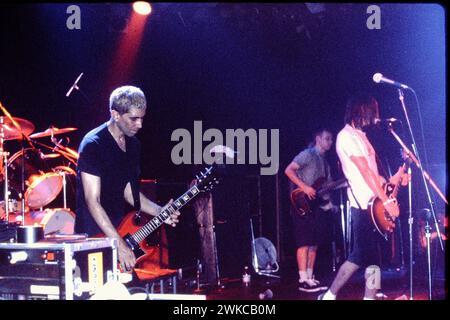 I FOO FIGHTERS hanno eseguito uno dei loro primi spettacoli dal vivo al Roxy di W. Hollywood, CA USA il 27 luglio 1995. Crediti: Kevin Estrada / MediaPunch Foto Stock