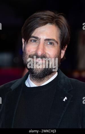 Berlino, Germania. 19 febbraio 2024. Jason Schwartzman partecipa alla premiere Yeohaengjaui pilyo (A Traveler's Need) durante il 74° Berlinale International Film Festival di Berlino al Grand Hyatt Hotel di Berlino, in Germania, il 19 febbraio 2024. Foto di Aurore Marechal/ABACAPRESS.COM credito: Abaca Press/Alamy Live News Foto Stock