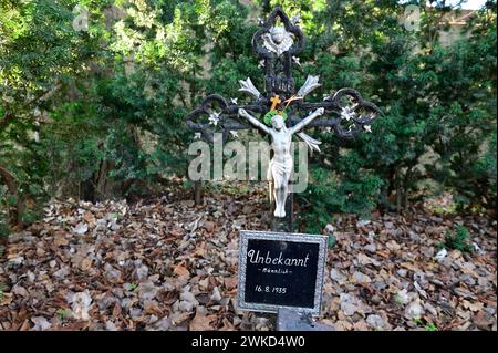 Vienna, Austria. Il Cimitero dei senza nome è un cimitero per i senzatetto nell'undicesimo distretto di Vienna, Simmering Foto Stock