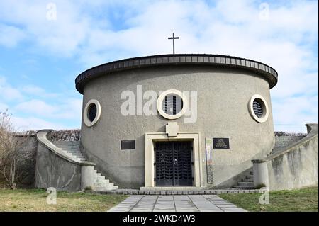 Vienna, Austria. Il Cimitero dei senza nome è un cimitero per i senzatetto nell'undicesimo distretto di Vienna, Simmering Foto Stock