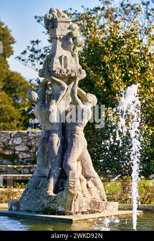 Castillo de o Castro, Parque Monte do Castro, Vigo, Pontevedra, Galizia, Spagna. Foto Stock