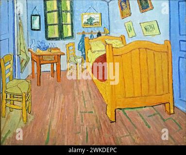 The Bedroom (1888) di Vincent van Gogh (1853-1890) Foto Stock