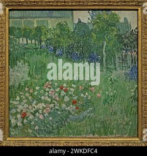 Giardino di Daubigny (1890) di Vincent van Gogh (1853-1890) Foto Stock