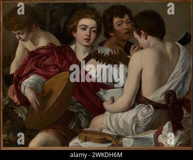 I musicisti Caravaggio (Michelangelo Merisi) 1597 Foto Stock
