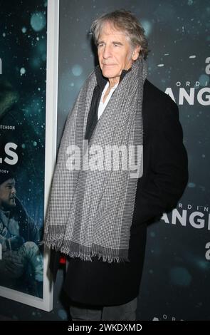 New York, New York, Stati Uniti. 19 febbraio 2024. Scott Bakula alla prima di Ordinary Angels di New York il 19 febbraio 2024 allo SVA Theater di New York. Credito: RW/Media Punch/Alamy Live News Foto Stock