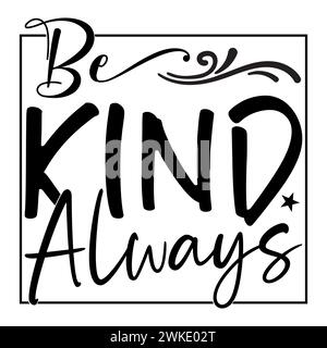 Design di T-shirt ispirato citazione motivazionale Design tipografico Illustrazione Vettoriale