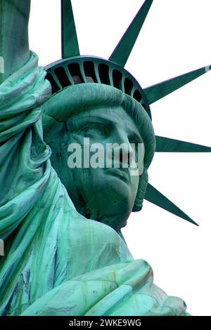 La Statua della libertà isa simbolo di libertà. Foto Stock